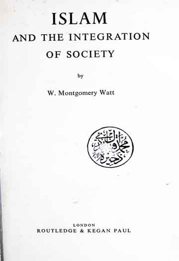 Islam and Integration of Society