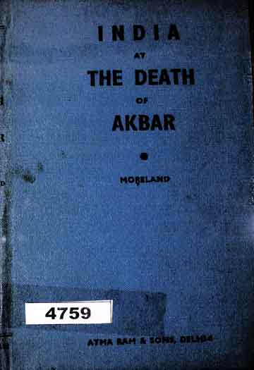 India at Death of Akbar