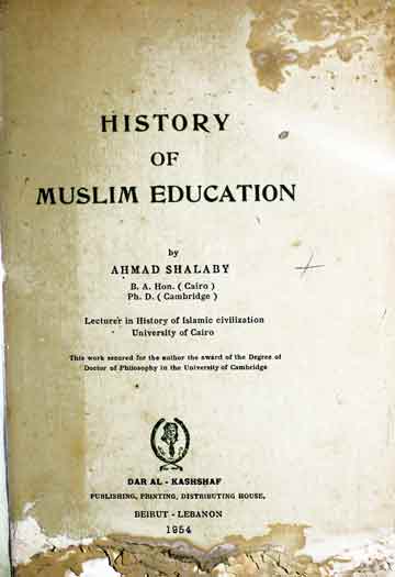 History of Muslim Education