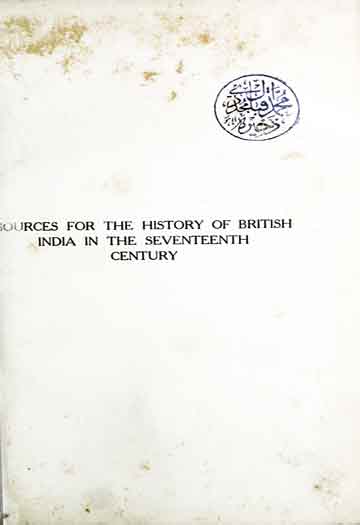 Sources for History of British India