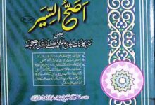 درسی سیرت المعروف بہ اصح السیر یعنی سرور کائنات ہادی عالم محمد مصطفی کی سیرت طیبہ 12 Assah-u-Seer