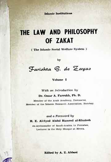The law and philosophy of zakat