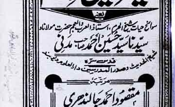 Hayat-e-Sheikh-ul-Islam