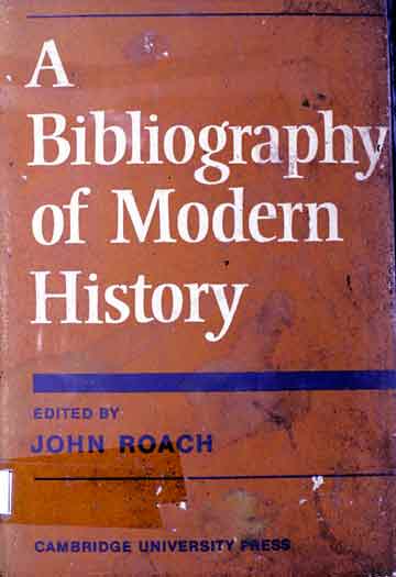 National Bibliography Of Modern History