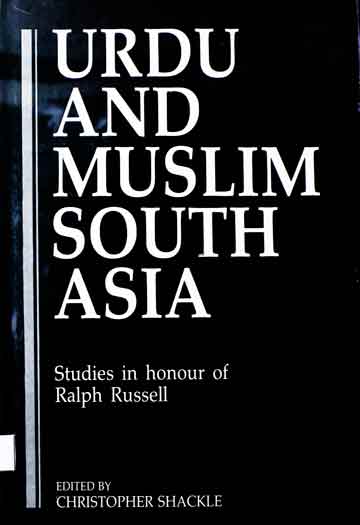 Urdu And Muslim South Asia