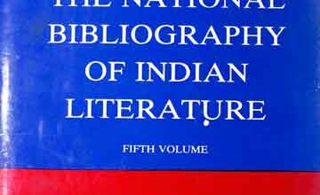 National Bibliography Of Indian Literature