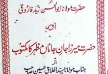 ہندوستانی قدیم مذاہب ازحضرت مولانا ابوالحسن زید فاروقی اور حضرت میرزا جان جانان مظہر کا مکتوب از مولانا سید اخلاق حسین 8 Hindustan Ke Qadeem Mazahib