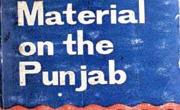 Sources Material On Punjab