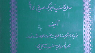 رہنمای طریق در طریقہ سیدنا ابوبکر صدیق 3 Rahnumai Tareeq Dar Tareeqa-e-Abu Bakar Siddique