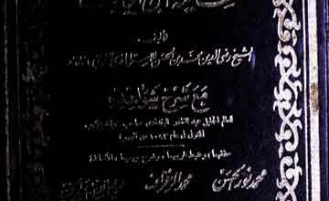 Sharah Shafia Ibn-e-Hajib Maa Sharah Shawahid Abdul Qadir Baghdadi
