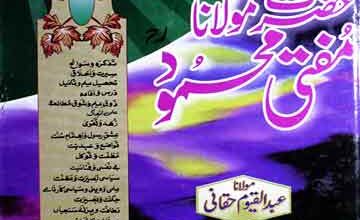 سوانح قائد ملت مولانا مفتی محمود 3 Sawaneh Quid-e-Millat Mufti Mahmood