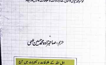 Hazrat Khawaja Suleman Tonswi