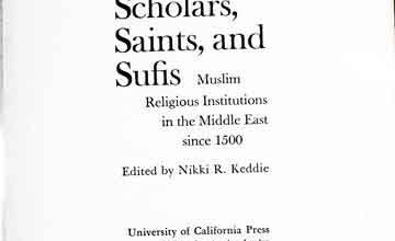 Scholars, saints and sufis