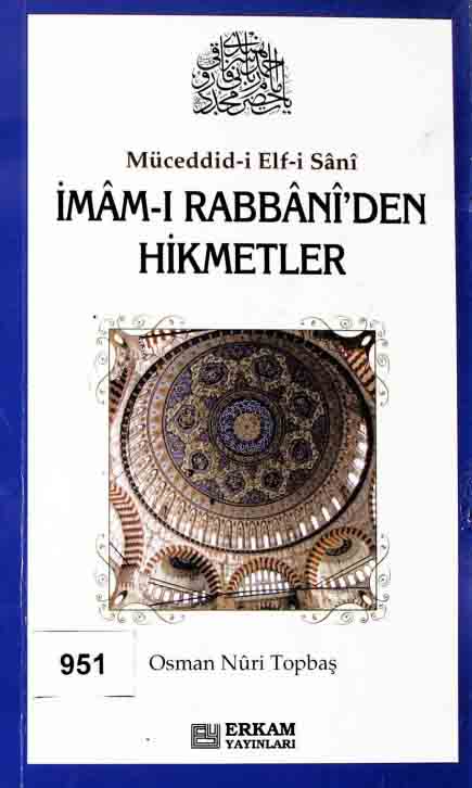 Imam-i Rabbani'Den Hikmetler