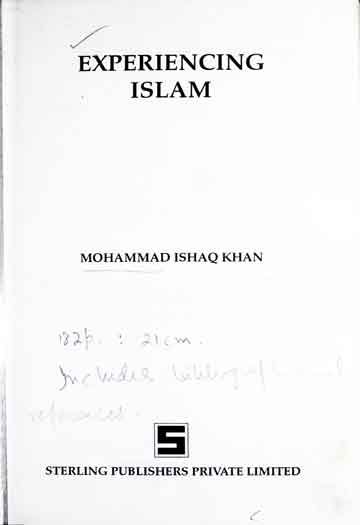 Experiencing Islam