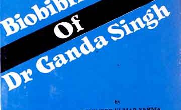 Bibliography of Ganda Singh