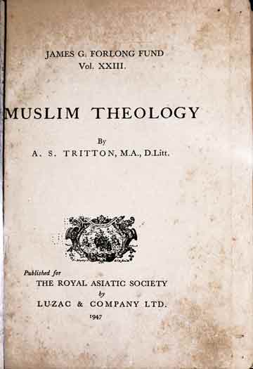 قرآن کا فلسفہ 1 Muslim theology